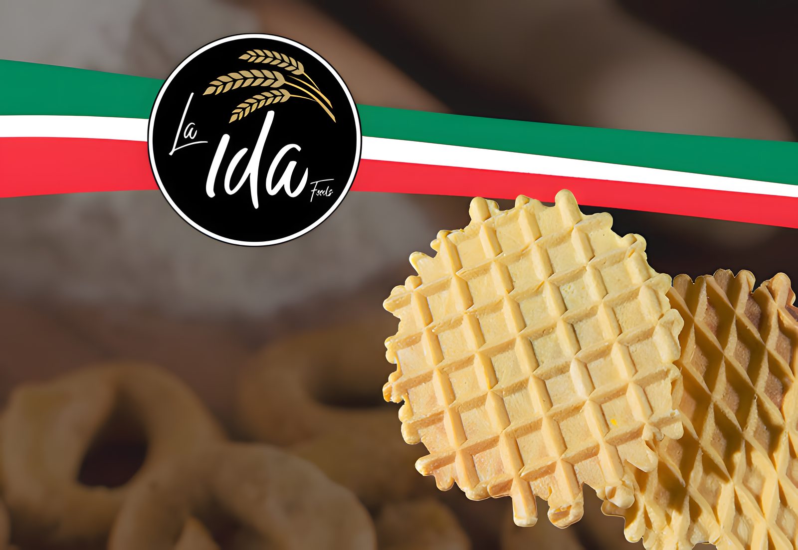 La Ida Foods taralli and wafer biscuits